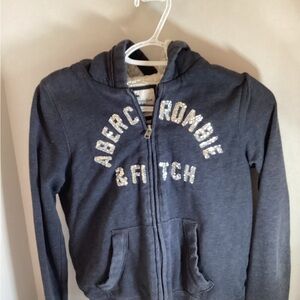 Abercrombie & Fitch Kids Navy Zip-Up Jacket Liner Serpa Size Kids 11/12